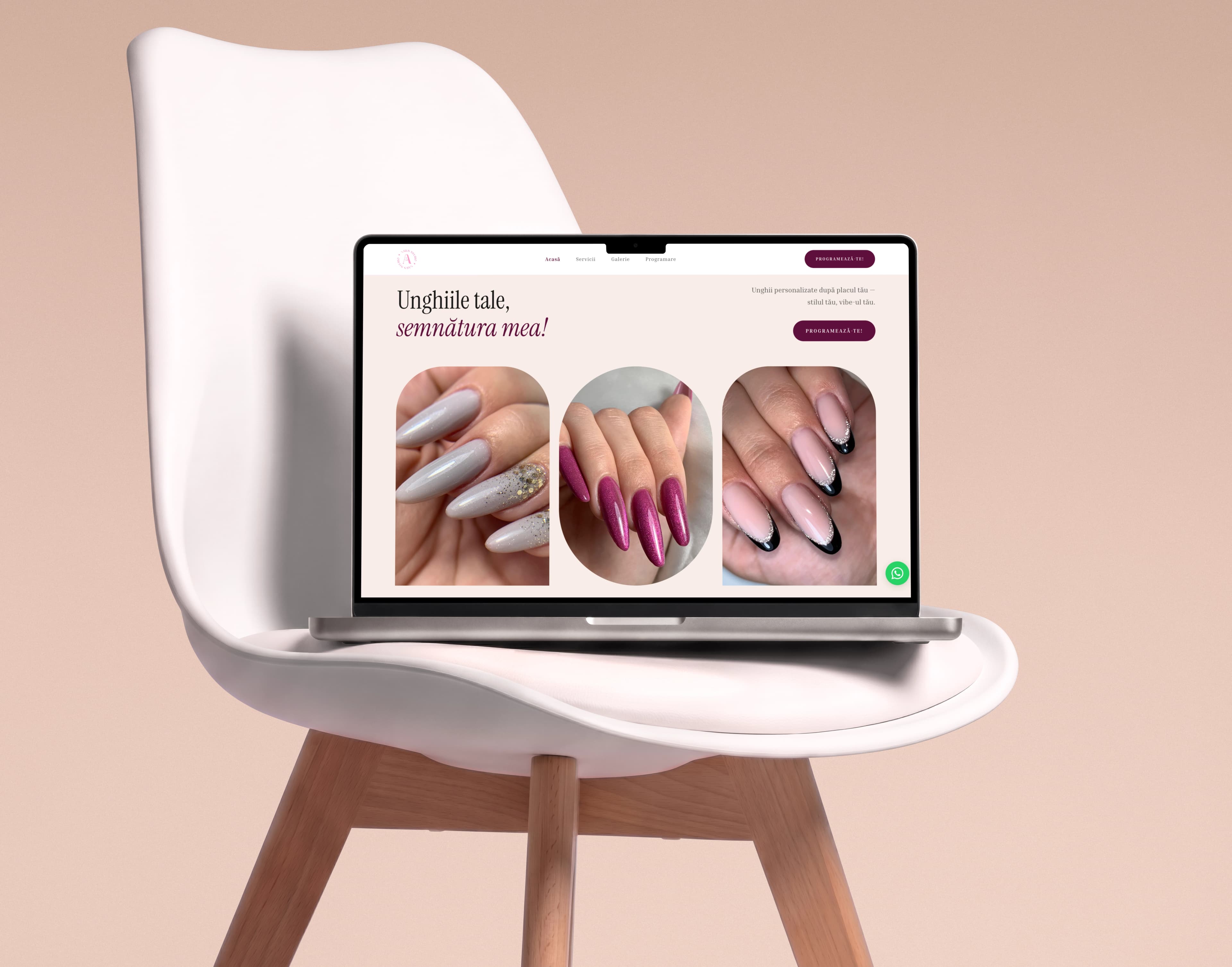 Design work on computer